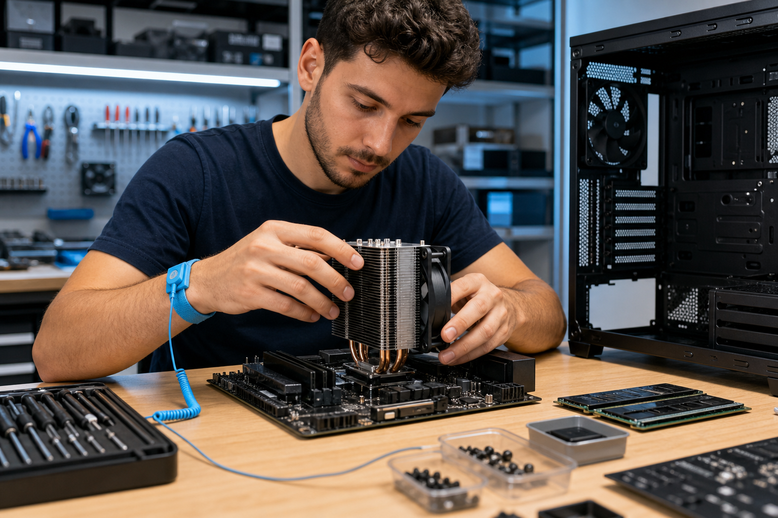 Assemblaggio PC a mano Milano